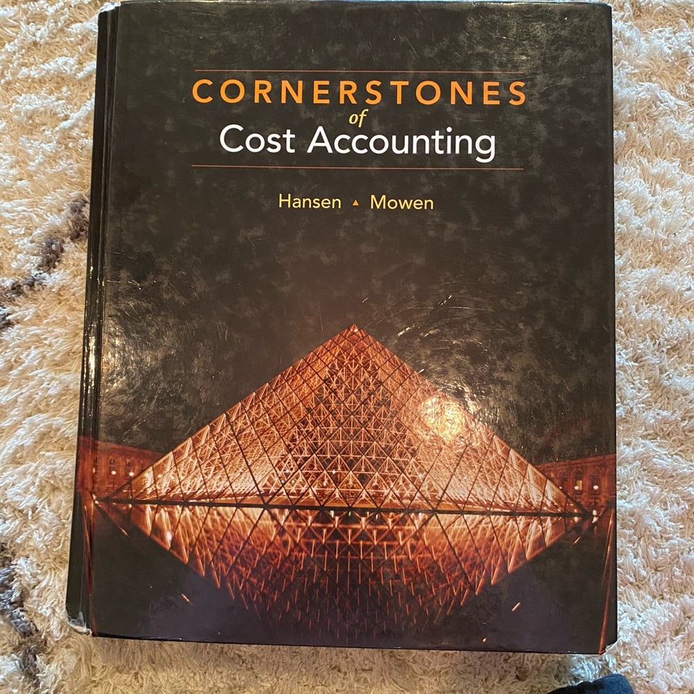 Cornerstones of Cost Accounting